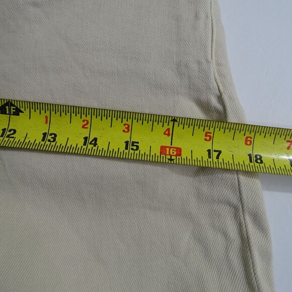 Theory Skinny Fit Beige Denim Jeans Men Size 30 Zipper Fly 5-Pocket Stretch - Picture 10 of 14